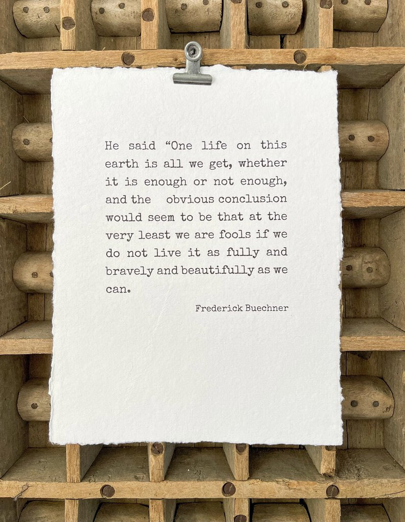 PROSE (HE SAID)