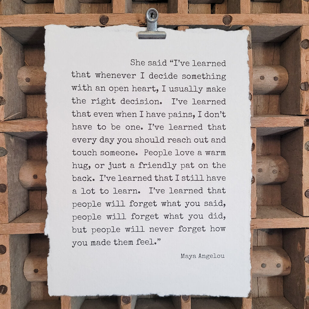 PROSE (SHE SAID)