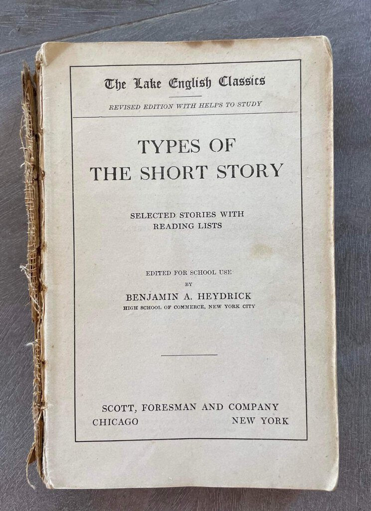 SHORT STORY BOOK