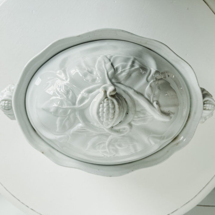 antique tamiser　ホーロープレート ホーローワイドリム皿