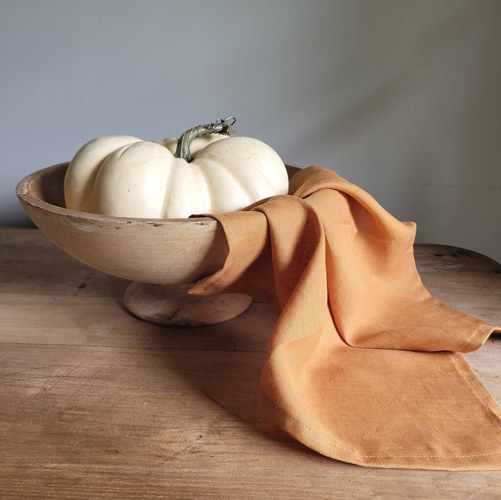 LINEN TEA TOWEL, TERRACOTTA