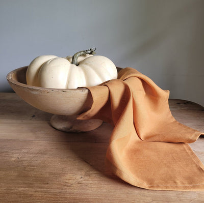 LINEN TEA TOWEL, TERRACOTTA