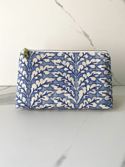 QUILTED COSMETIC CASE (MANY COLOR OPTIONS)
