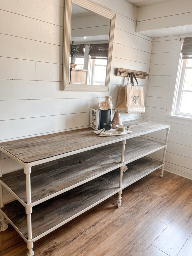 RH Reclaimed Wood/Console 80x20x30