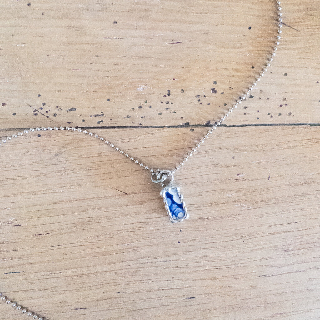 Petite Broken China Necklace
