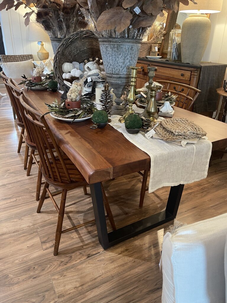WALNUT DINING TABLE 94 x 38 x 30 tall