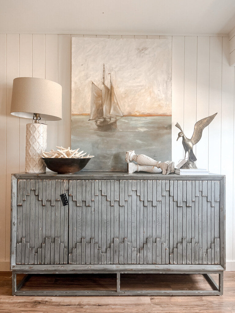 CONSOLE 64"w x 15"d x 36.5"t