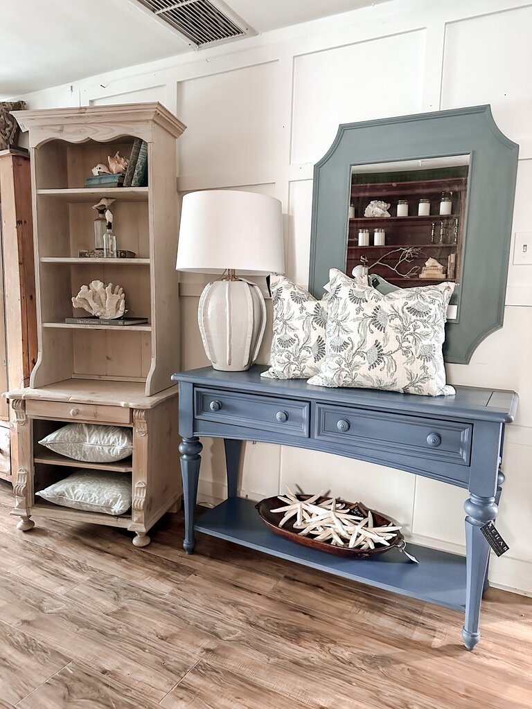 Entryway/ console table. 48 W X 30 H X 18 D