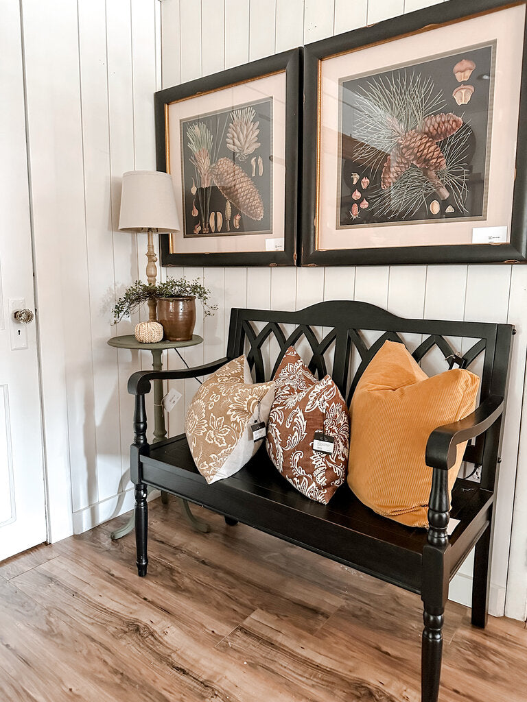 Black bench