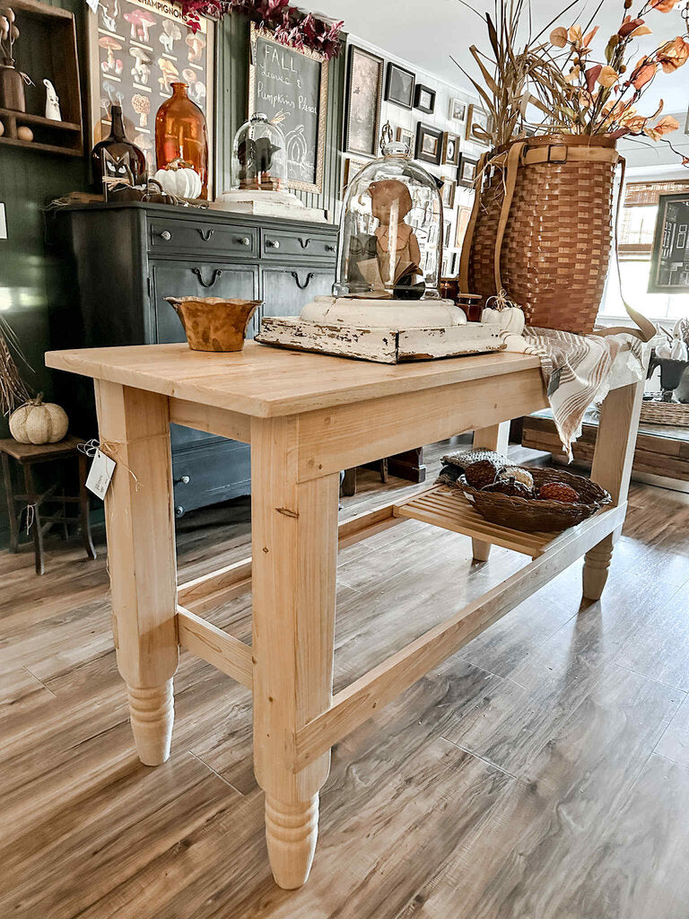 Cypress kitchen island 68 long X 23 wide X 35 tall
