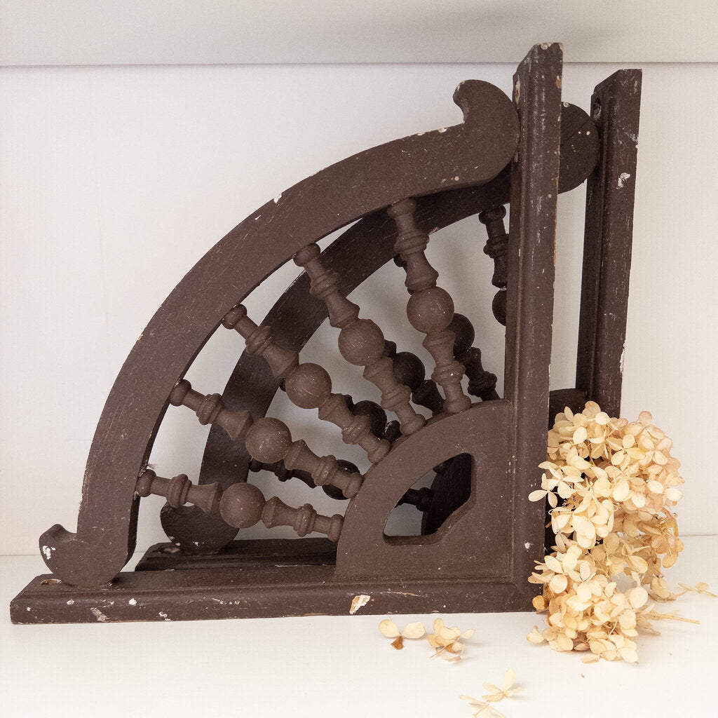 BALL AND STICK FLAT CORBEL 12" x 12" ( OHIO)
