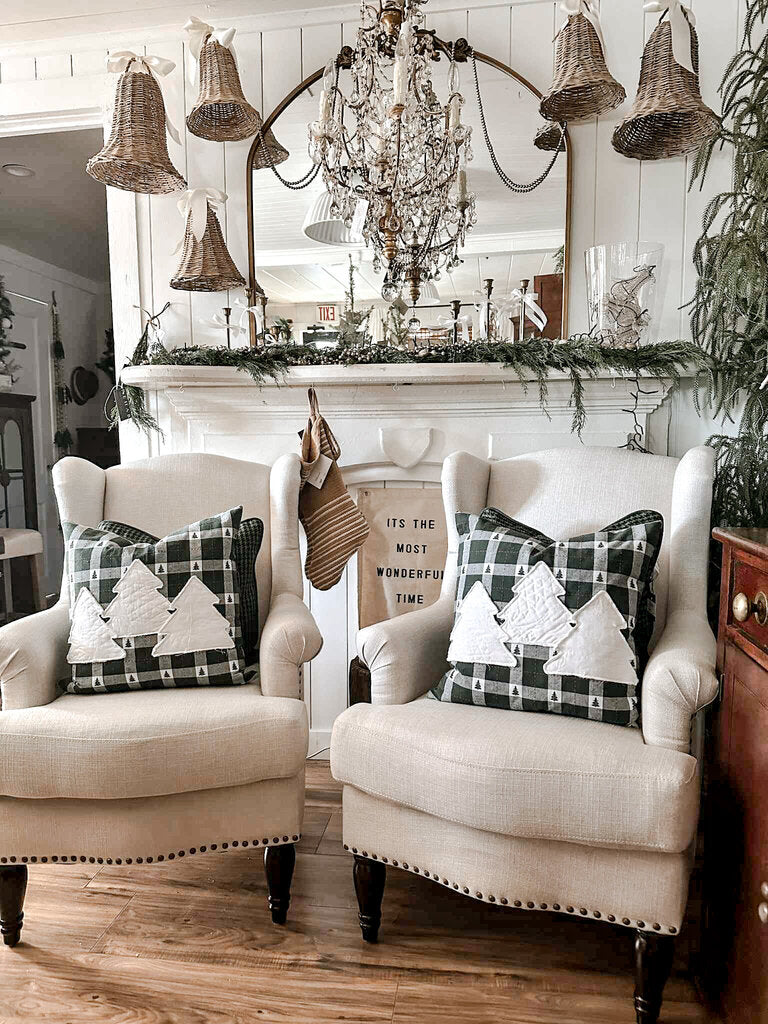 PAIR POTTERY BARN WING CHAIRS 28"w x 31.5d x 38.5"t