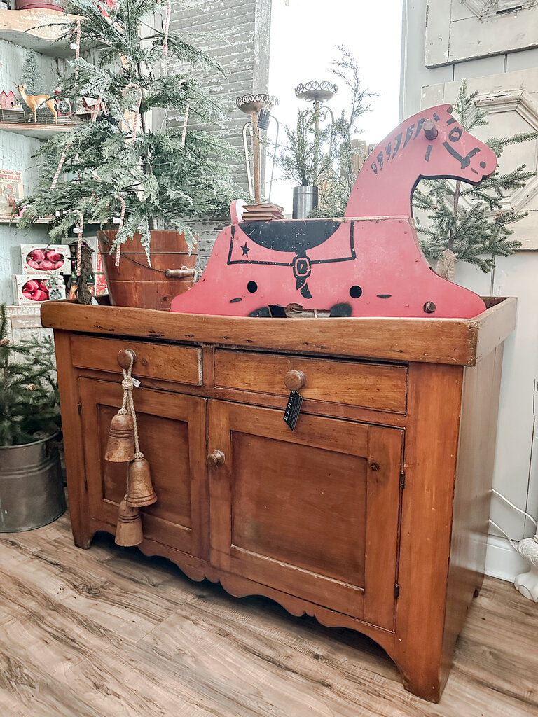 ANTIQUE PINE DRY SNK FROM PA 50" x 22.5" x 32"H