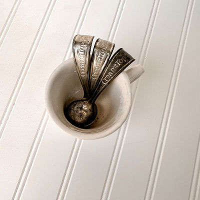 CREAM TOP SPOON 4" T x 1.25 W