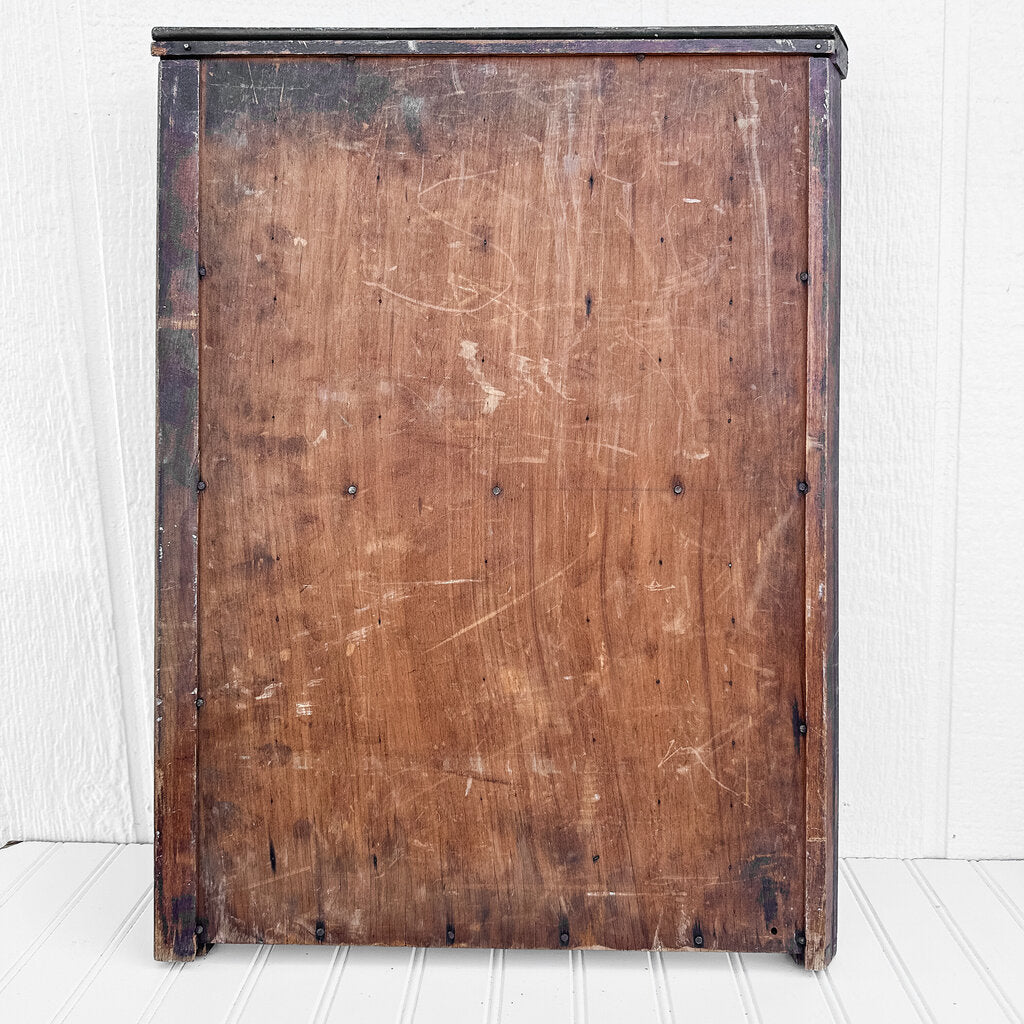 VINTAGE CHRISTMAS PRINTER TRAY 17.5"W x 23.5"T