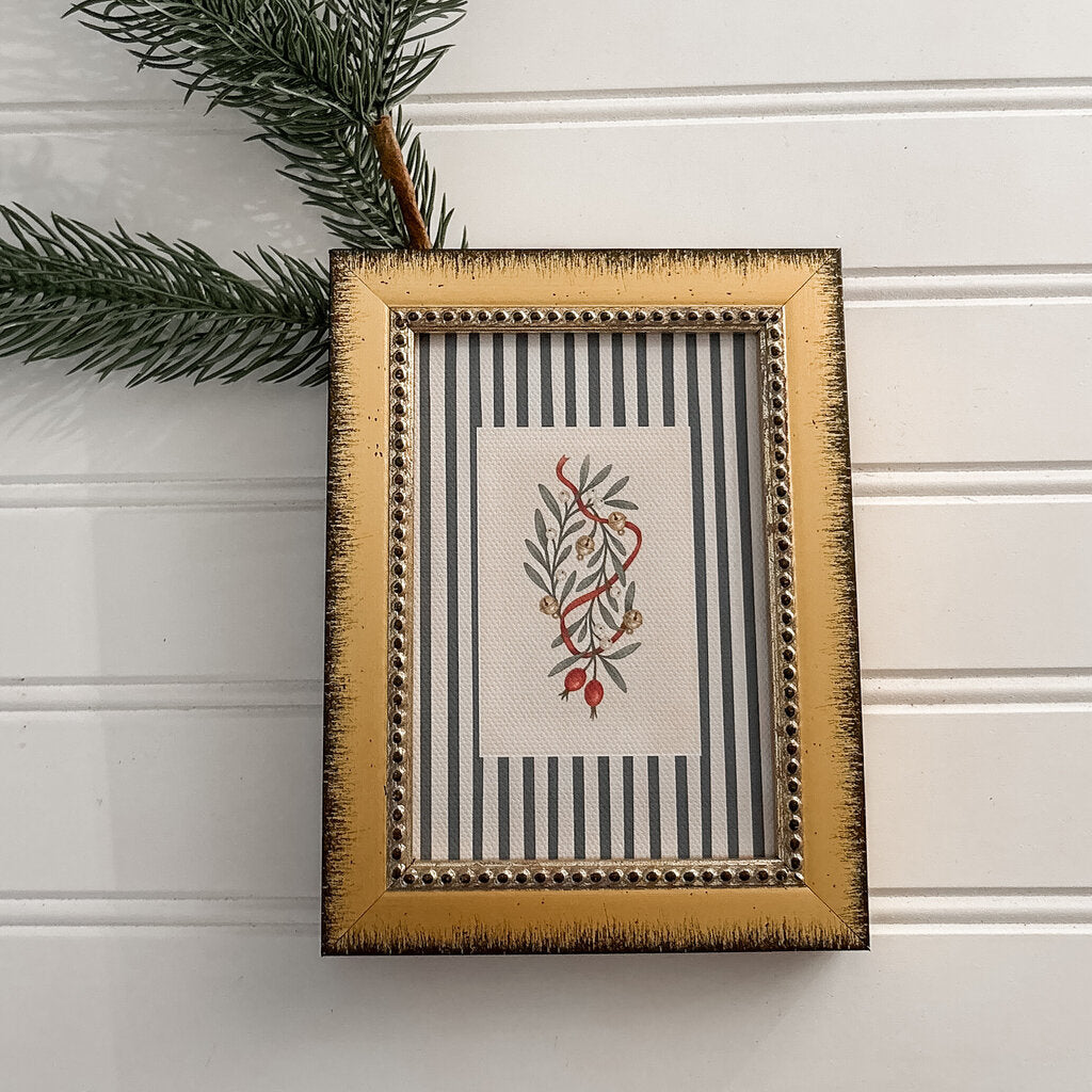 HOLLY BELLS STRIPED 4x6