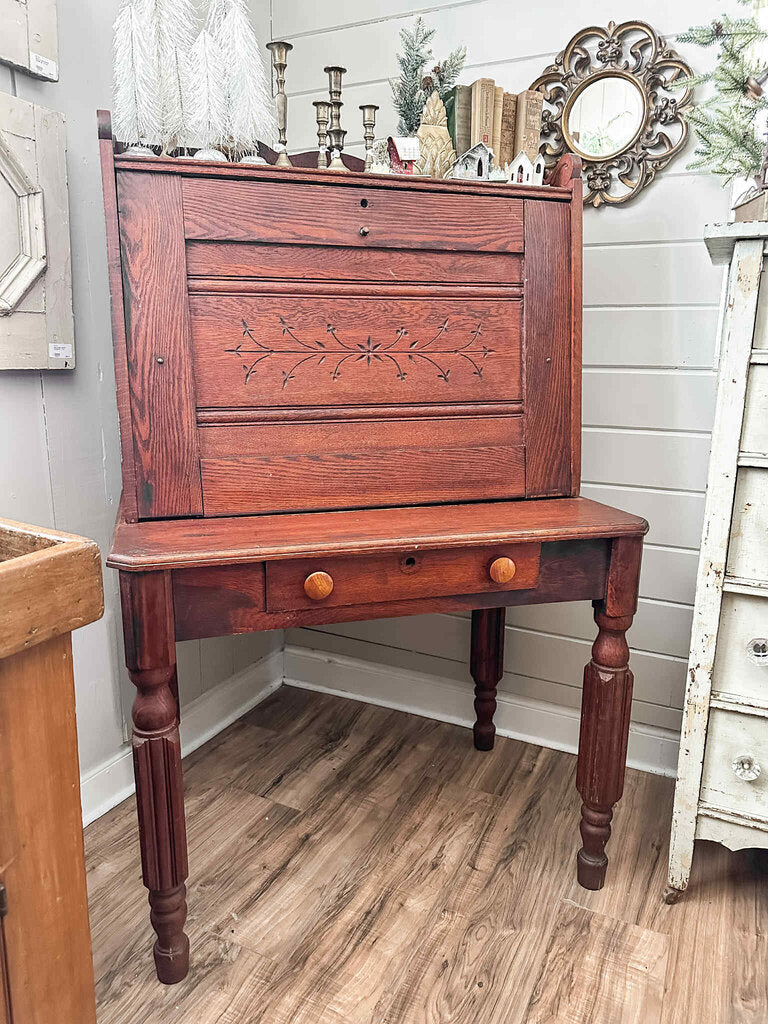 2 PC EASTLAKE PLANTATION DESK 36"W 24"D 54"H