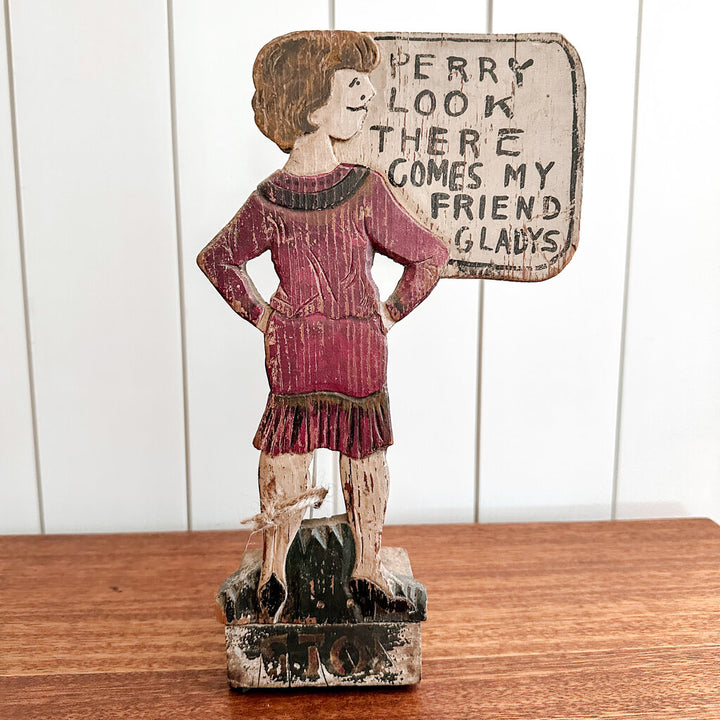RIDICULOUS DOOR STOP FROM 1940S