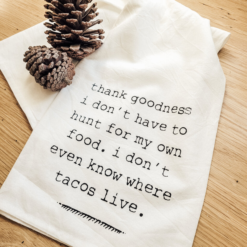 DISH TOWEL- TACO