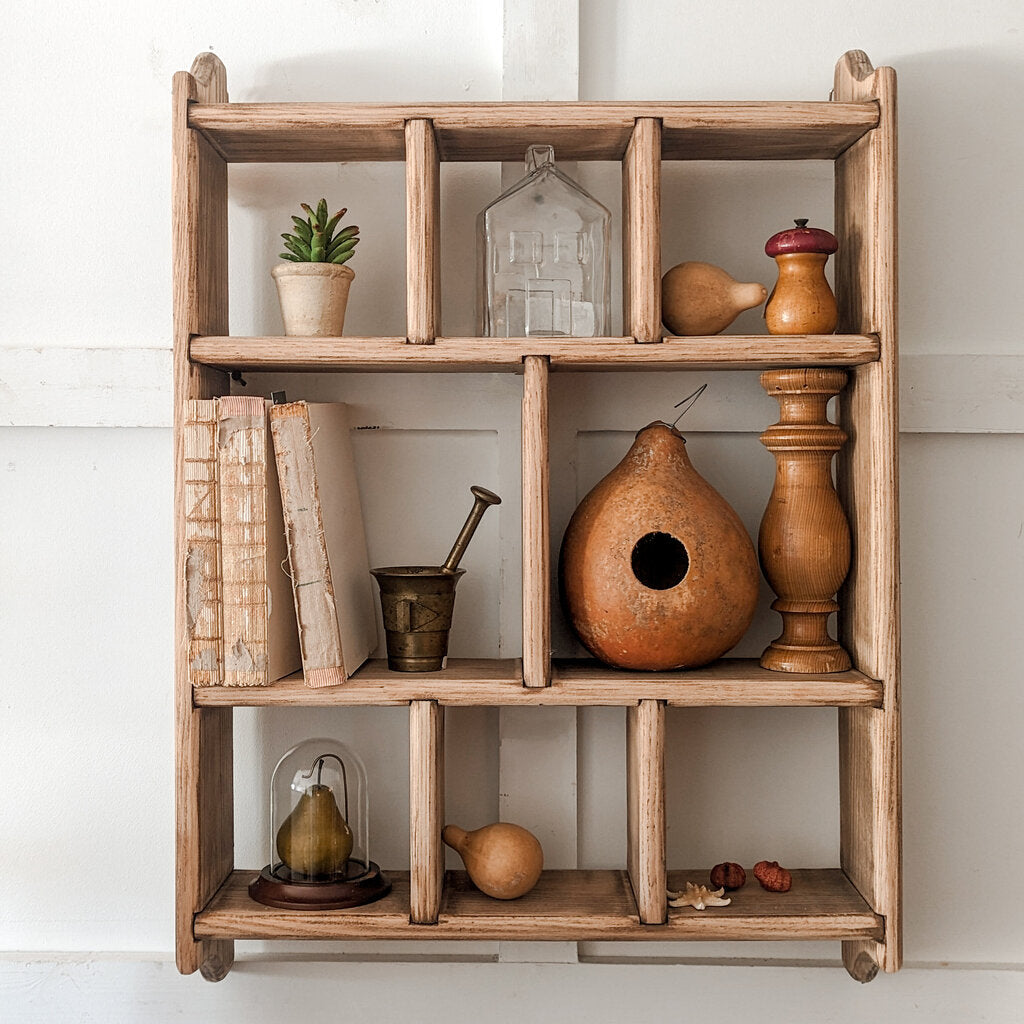 WASHED OAK SHELF