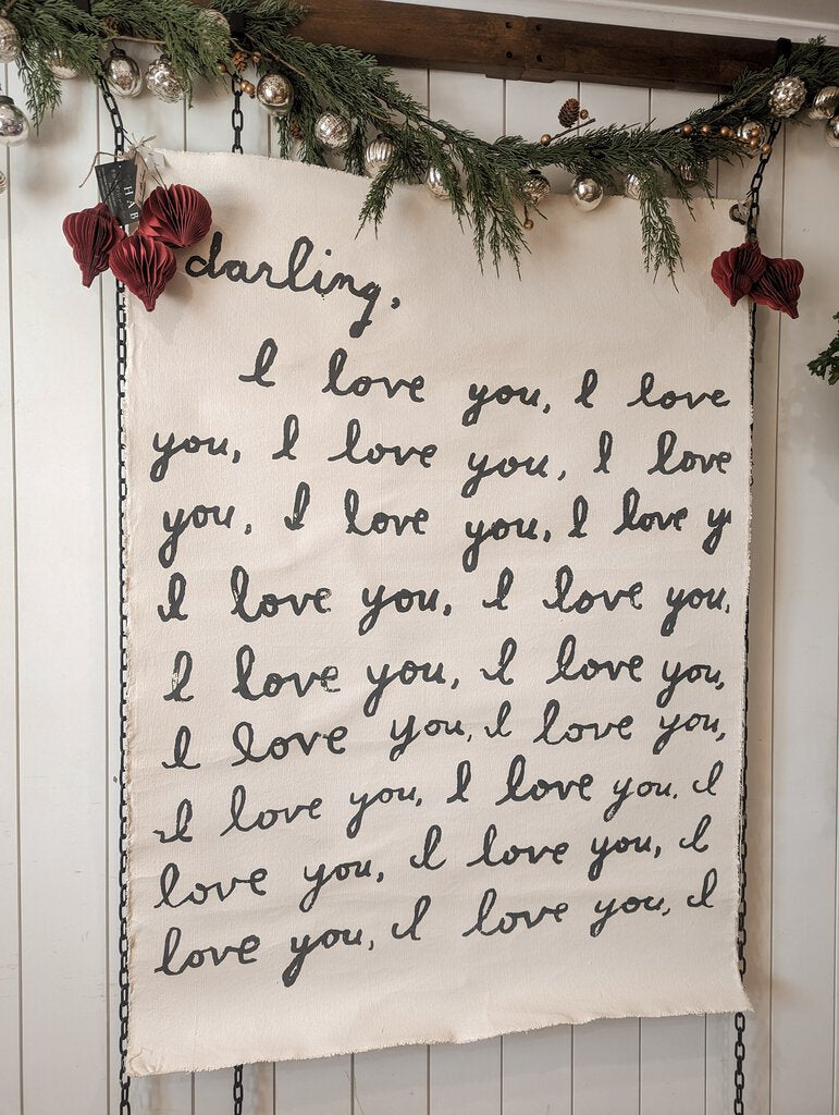 LETTER FOR YOU WALL TARP 36"X48"