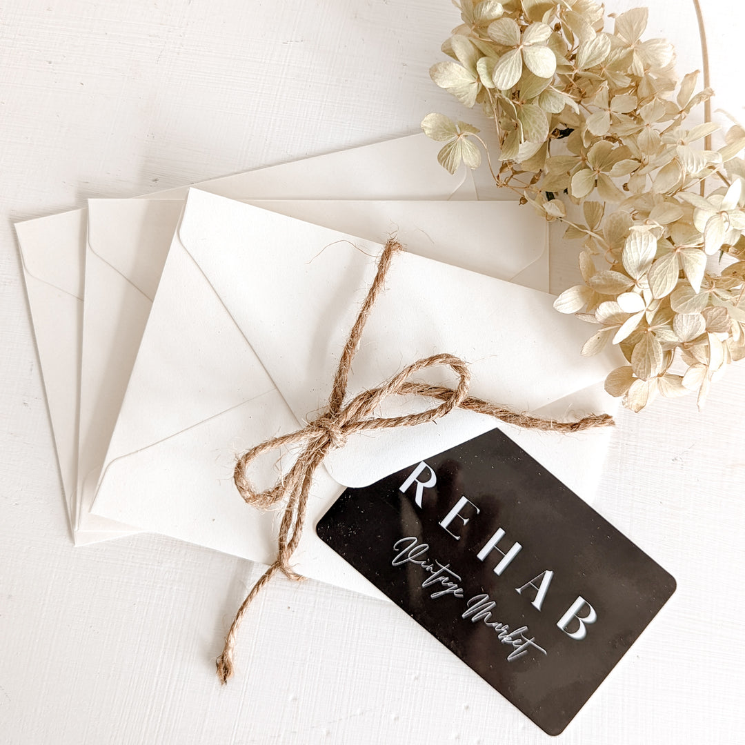 Rehab Vintage Market Gift Card (PRINTABLE)