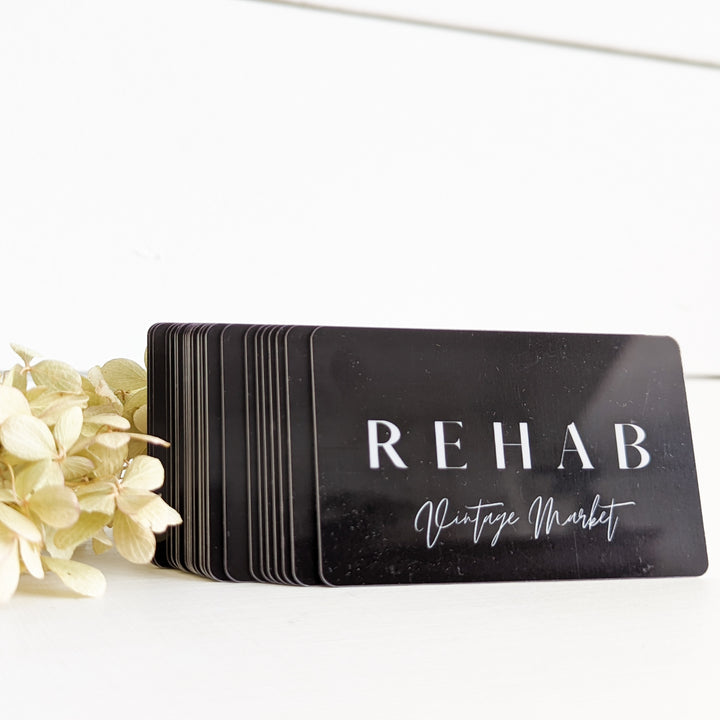Rehab Vintage Market Gift Card (PRINTABLE)